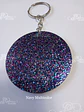 Llaveros acrilicos glitter circulo 5cm - Miniatura 6