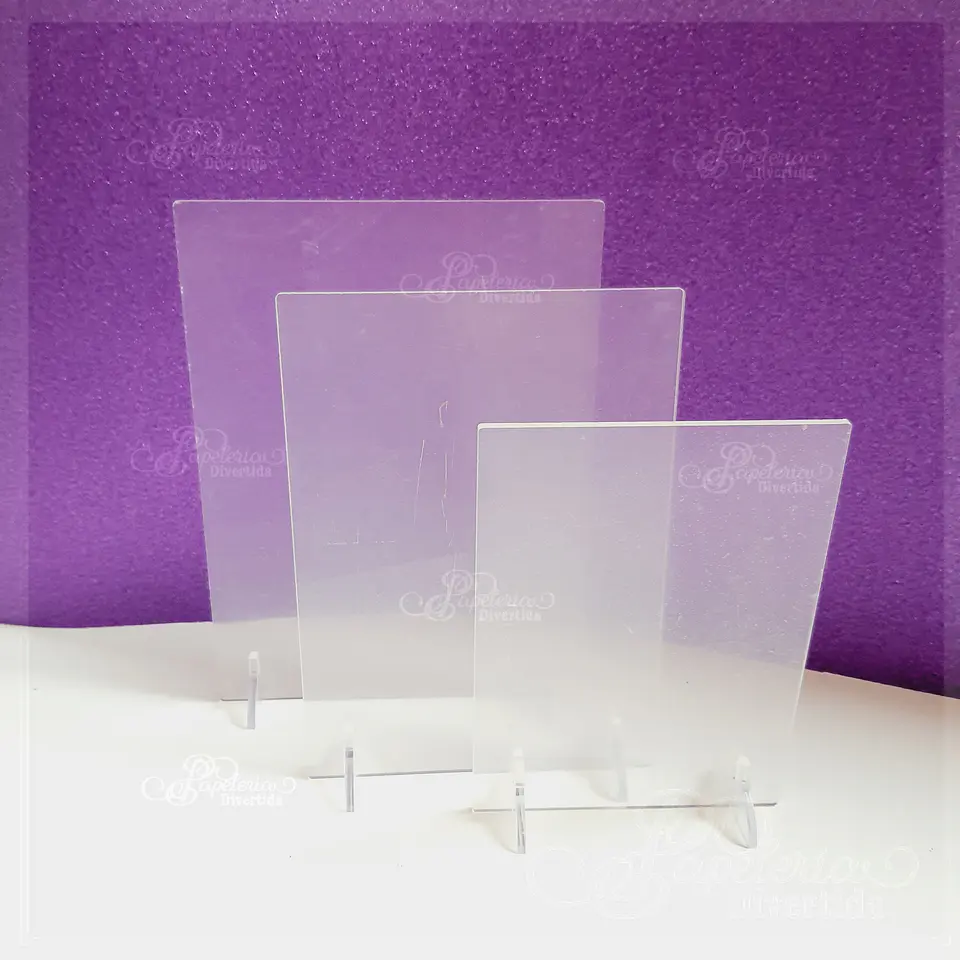 Cuadros Galvano Acrílico transparente 3mm 15x20cm 2