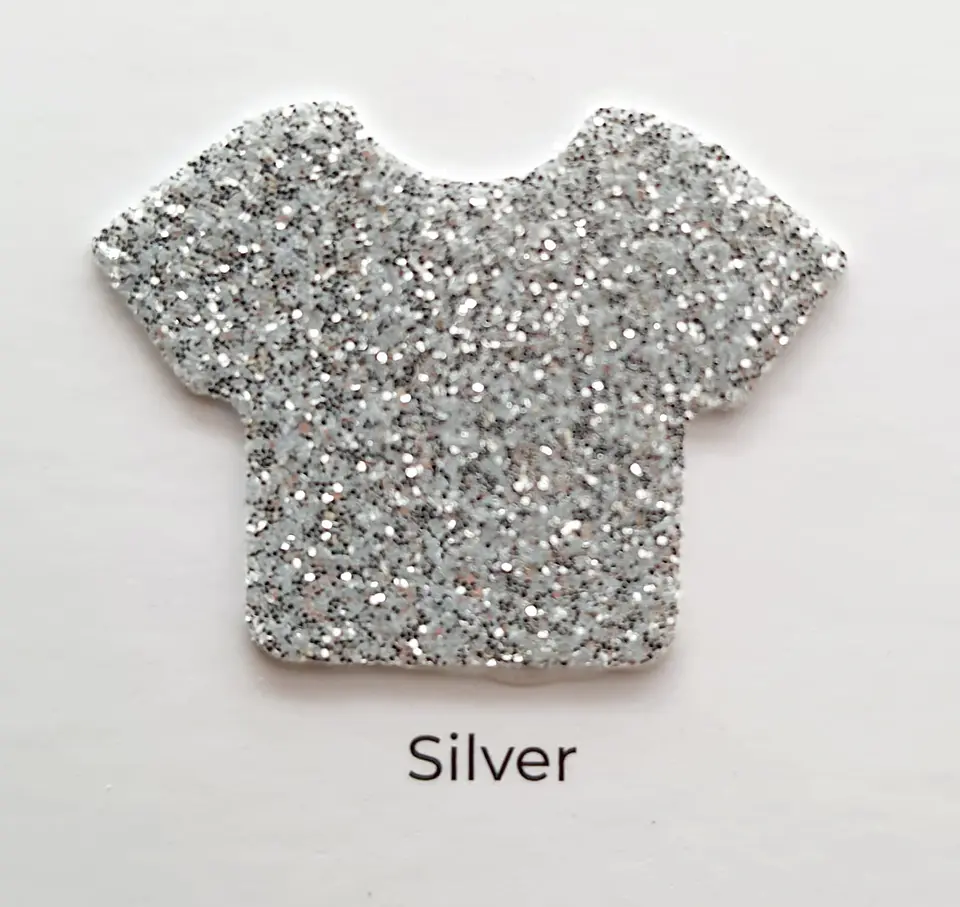 Vinilo Textil Glitter 25 cm x 50 cm 1