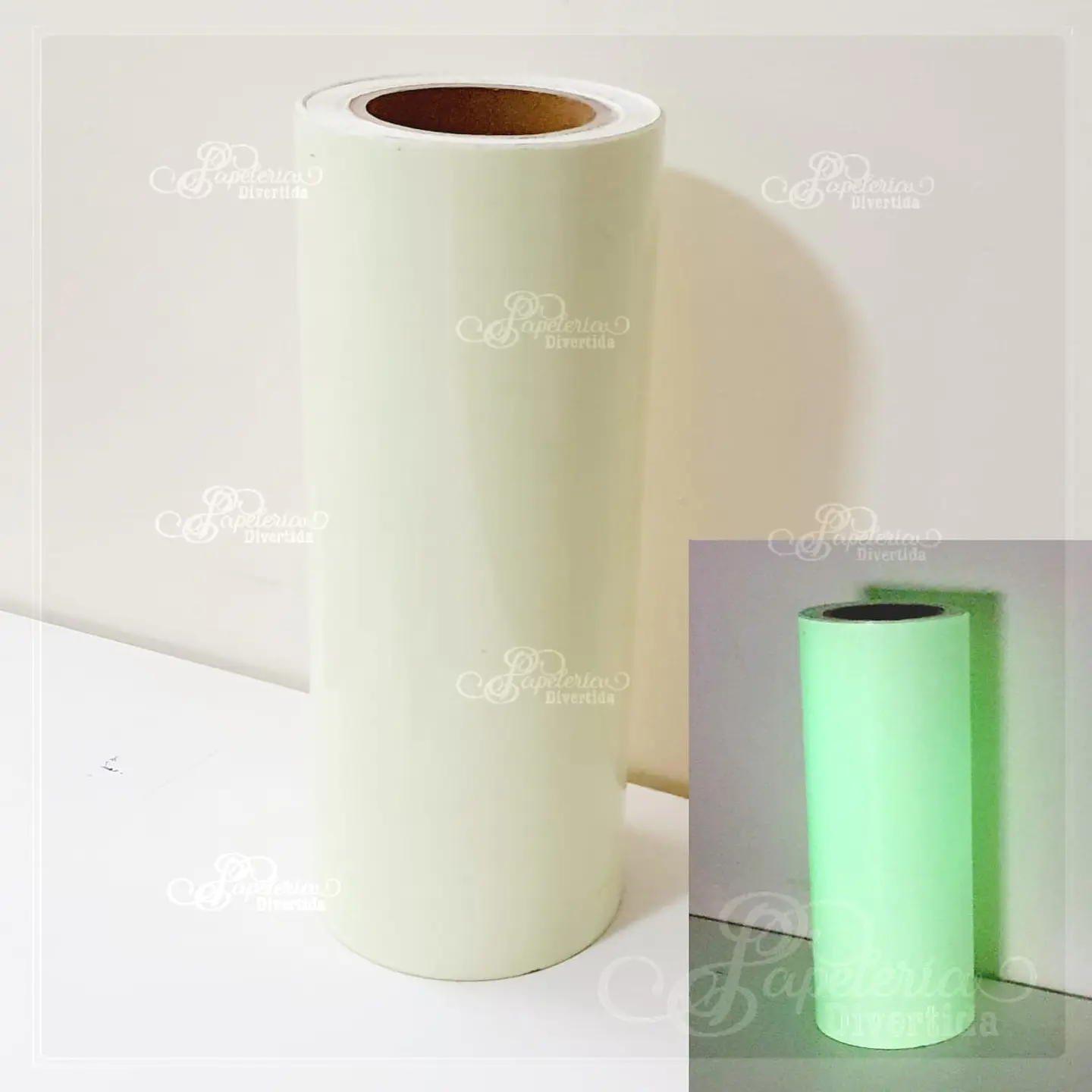 Vinilo Fotoluminiscente Adhesivo Glow in the dark - Brilla en la Oscuridad 1