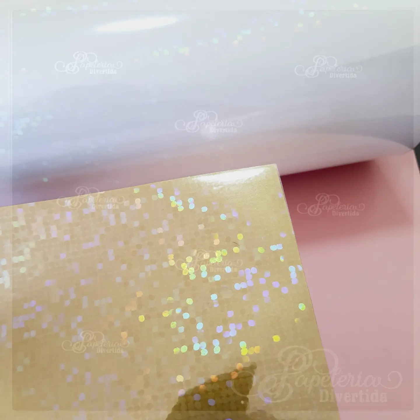 Laminado en Frio Holográfico Colored Beads 1