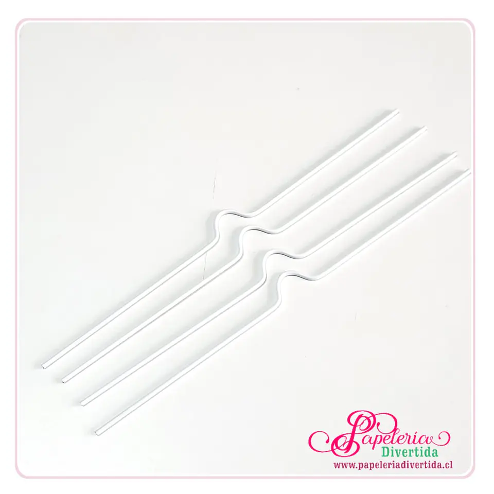 Colgador calendario 20cm largo 25 unidades Blanco 1