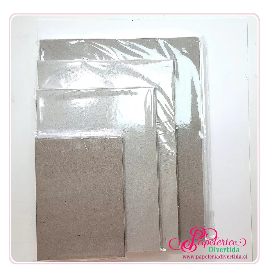 A5 Kit Bond blanco 140g cartón piedra 1.5mm 1