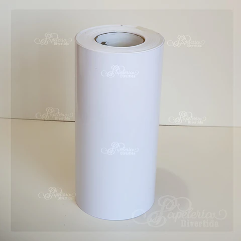 Vinilo de corte decorativo  ARCLAD Blanco Brillante
