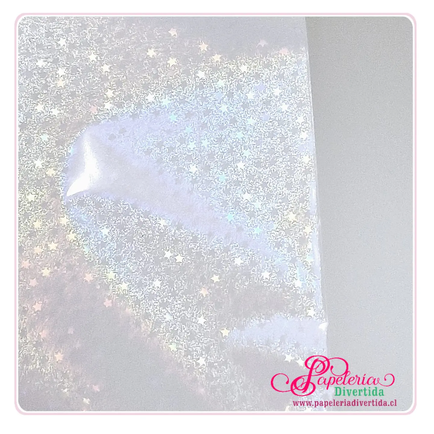 Rollo Laminado Térmico Holográfico Rollo 33cm x 150mts  1