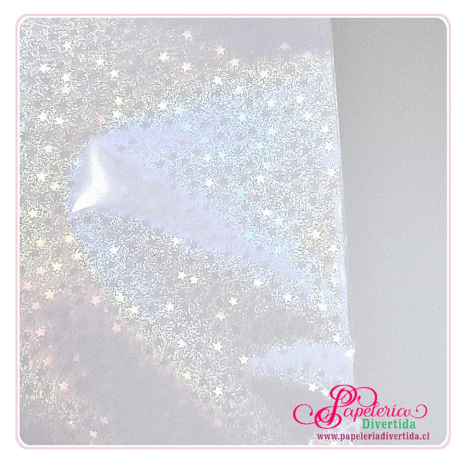 Rollo Laminado Térmico Holográfico Rollo 33cm x 150mts  1