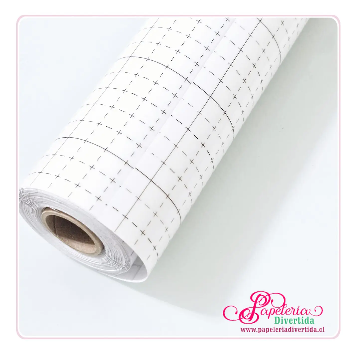 Rollo 10mts  traspaso vinilo decorativo cuadricula negra 1