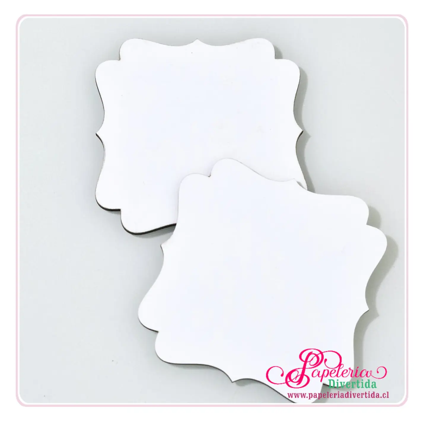 10 posavasos Vintage MDF Cristal sublimable 1