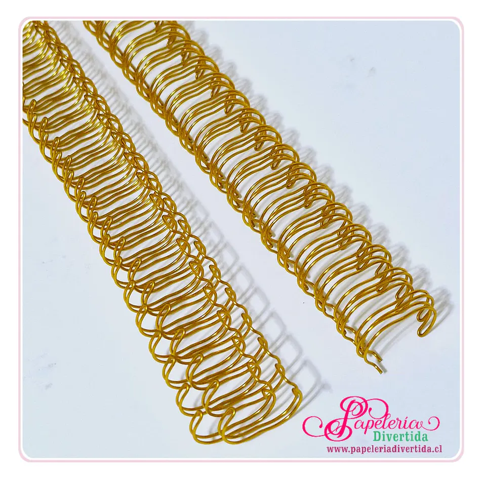 Anillos Metálicos 3/4 - 19mm Gold 1