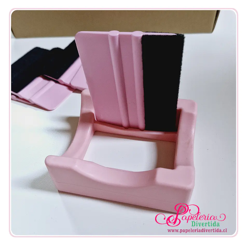 Soporte Mug Vaso + Paleta Rosada 1