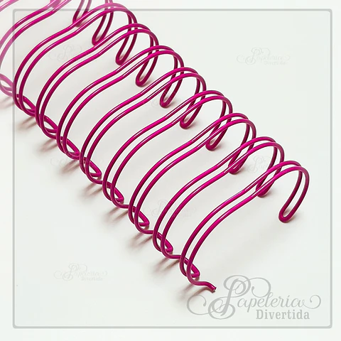 Anillos metálicos colores 32mm - 1"1/4 Fucsia