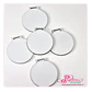 Medallas de MDF Glossy Cristal  sublimable de 3mm de espesor - Miniatura 1