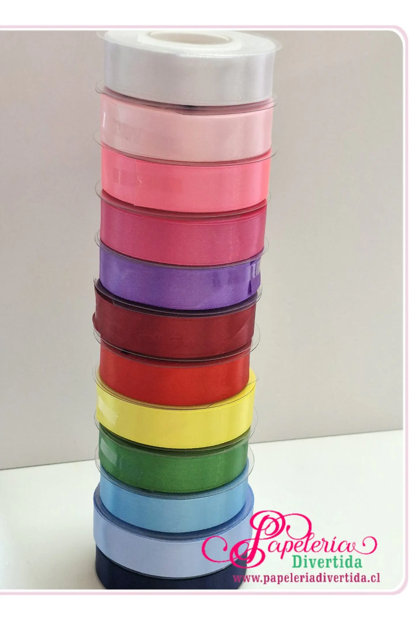 Mix de 12 cintas de satin 1