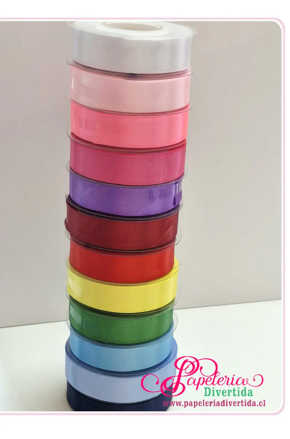 Mix de 12 cintas de satin 1