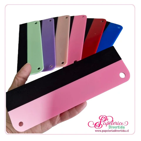 Paleta acrílico 22 cm para vinilos y laminados