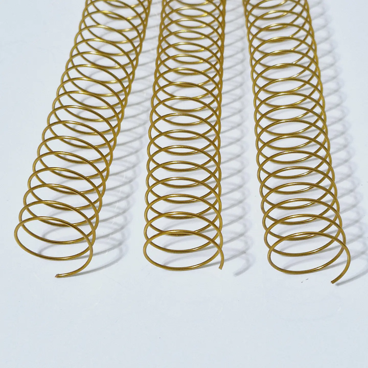 Espirales Metalicos 25mm Gold 1