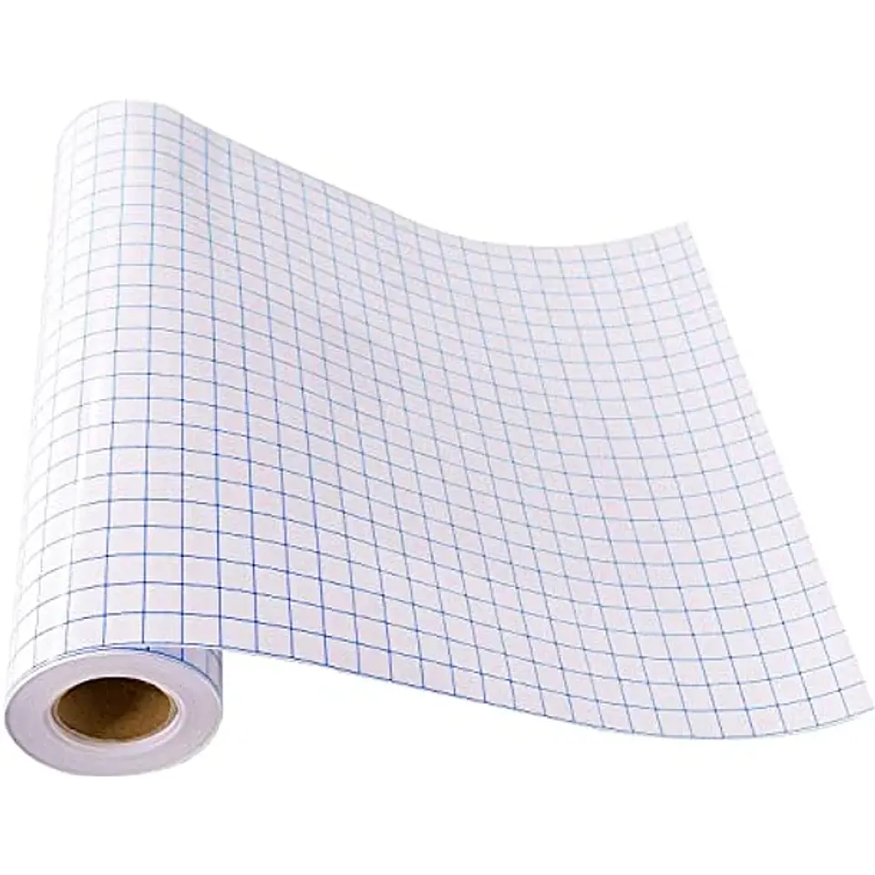 Traspaso para vinilo decorativo cuadricula azul 1