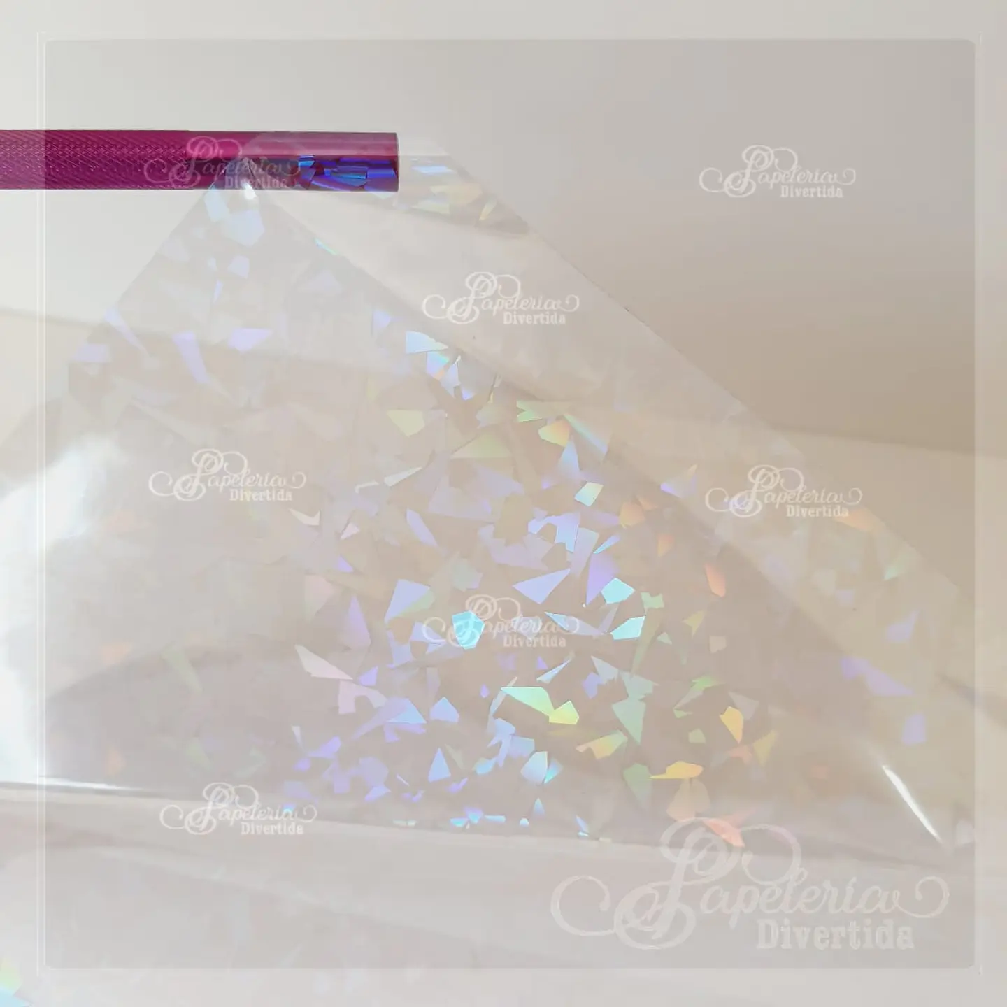 Rollo Laminado Térmico Holográfico Rollo 33cm x 150mts  4