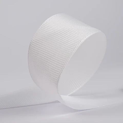 Cinta Grosgrain 20mm Blanco Sublimable