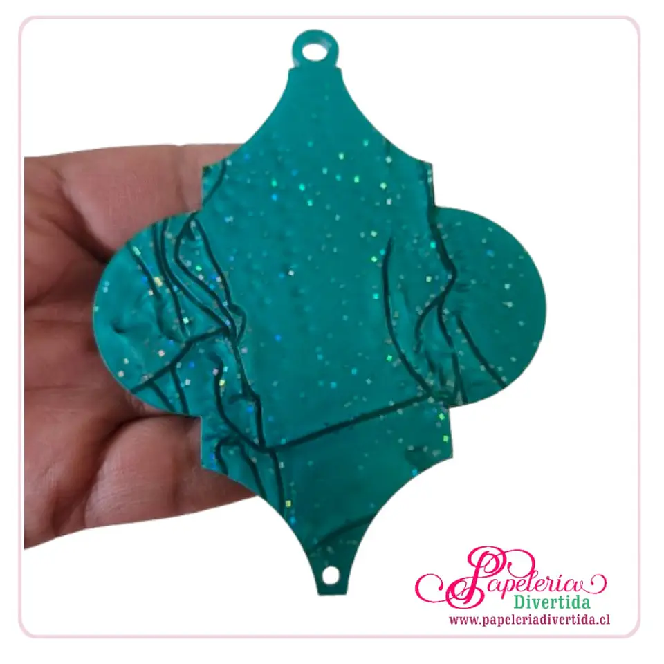 Adornos Navidad Acrílicos planos 10