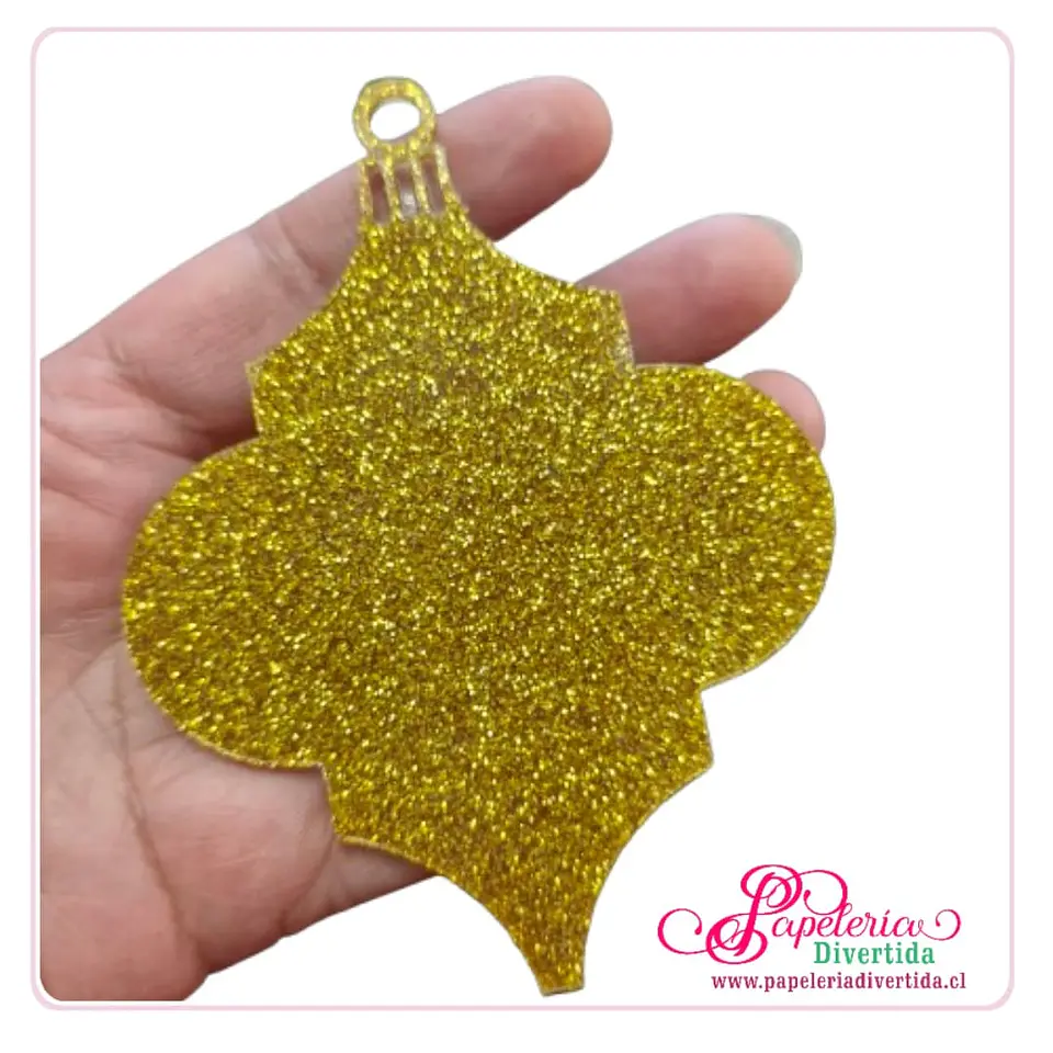 Adornos Navidad Acrílicos planos 13