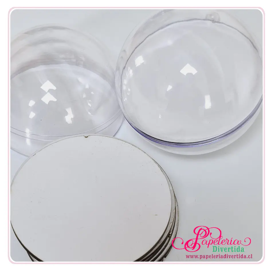 interior de esfera 8cm de MDF sublimable 3mm espesor 1