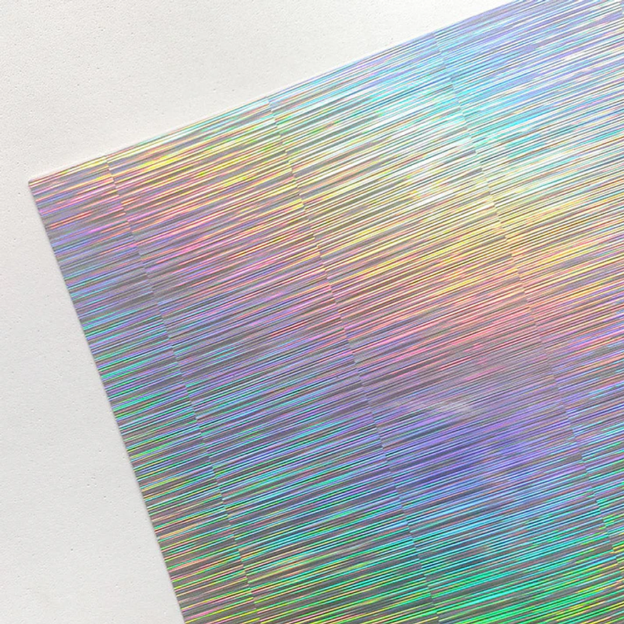 Cartulina holografica  30 x 30 cm 2