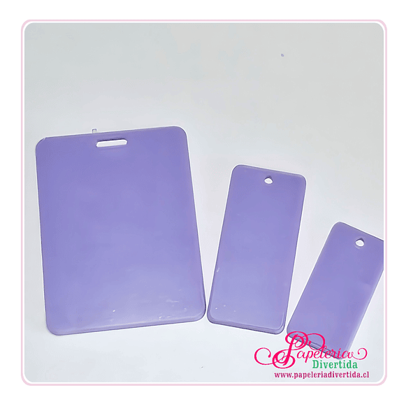 Set Acrílicos para identificación Escolar 4