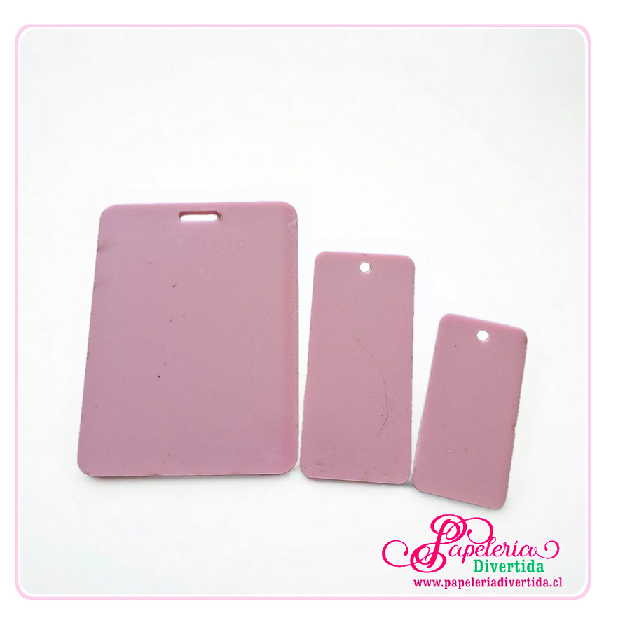 Set Acrílicos para identificación Escolar 7