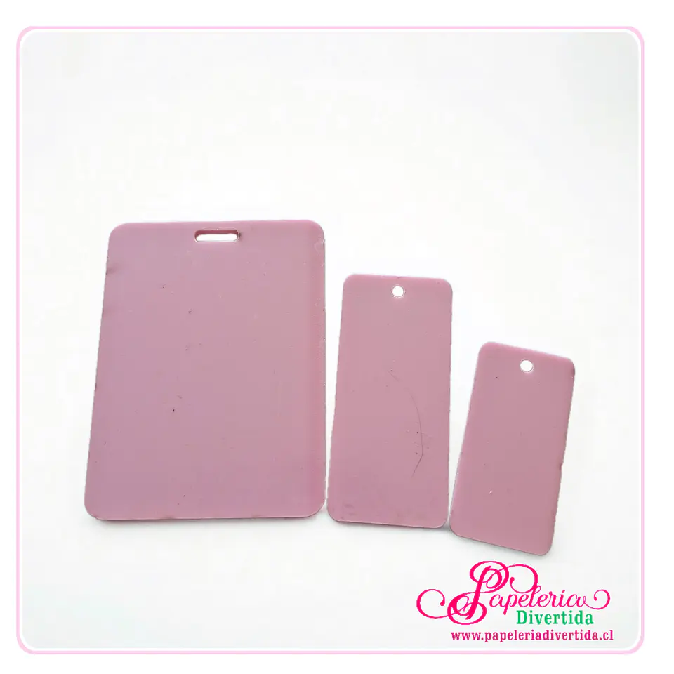 Set Acrílicos para identificación Escolar 7