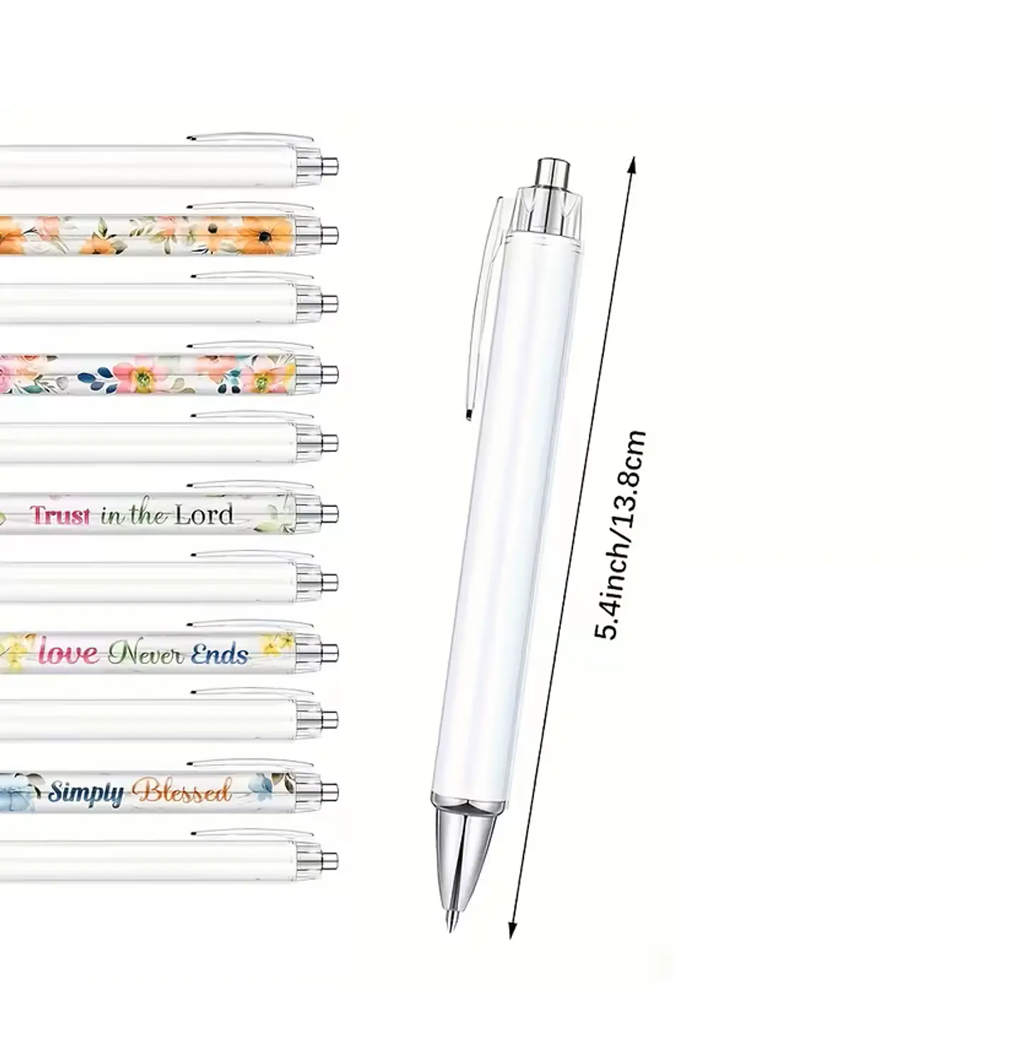 Boligrafos Lapices para Personalizar Tinta color Azul 4