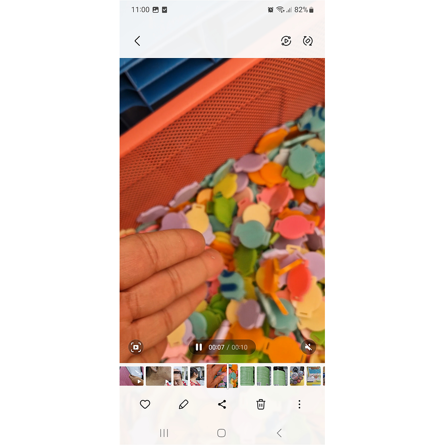 Dijes pasaelasticos para personalizar colores pasteles 1