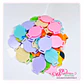 Dijes pasaelasticos para personalizar colores pasteles - Miniatura 1