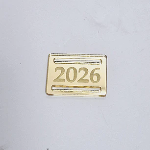 Dijes - Hebillas para Medallas año 2026