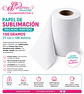 Papel Sublimacion en Rollo 21cm x 100mts 100grs - Miniatura 1