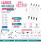 Boligrafos Lapices para Personalizar Tinta color Azul - Miniatura 1