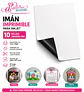 Papel magnetico iman imprimible A4 10hjs - Miniatura 1