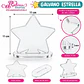 Galvano Tipo estrella 11cm alto - Miniatura 1