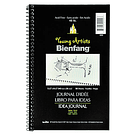 Cuaderno Bienfang Idea Journal mitad lineada 21x14cm 50hj 55gr