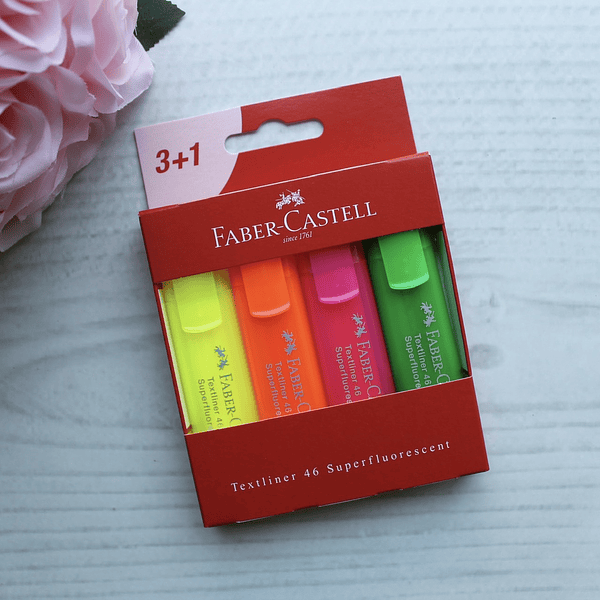 Marcador Textliner 46 superfluorescente, Faber Castell