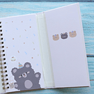 Libreta Organizadora tres espacios Modelo Cute Bear