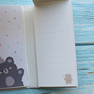 Libreta Organizadora tres espacios Modelo Cute Bear