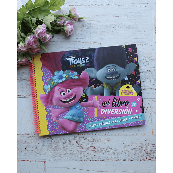 Libro de Actividades Trolls 2