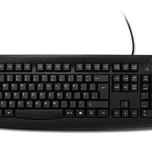 Teclado For Life Lavable Alámbrico Negro Kensington