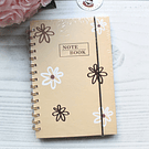 Libreta tamaño A5, cuadriculado diseño Note book