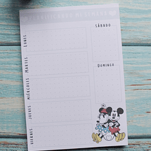 Planificador semanal Mickey Vintage by Mil Trazos