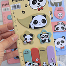 Marcador de página diseño Oso Panda