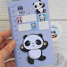 Notas adhesivas oso panda
