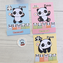 Notas adhesivas diseño Panda