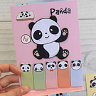 Notas adhesivas diseño Panda